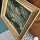 Oil on canvas by Maurice Vlaminck, marine theme.