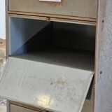 Column furniture with flaps Ronéo 1950 1960