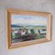 Helge Cardell, Swedish Modern Painting, 1960s, Oil on Canvas, Framed