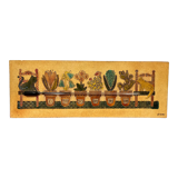 Wall thermometer earthenware Roger Capron