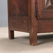 Antique buffet in various types of wood, Italy, 18th century