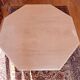 Dining table in travertine from the 1970s/1980s.