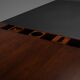 Walnut, Metal and Leather Hans von Klier “Il Ponte” Desk for Skipper, 1970s