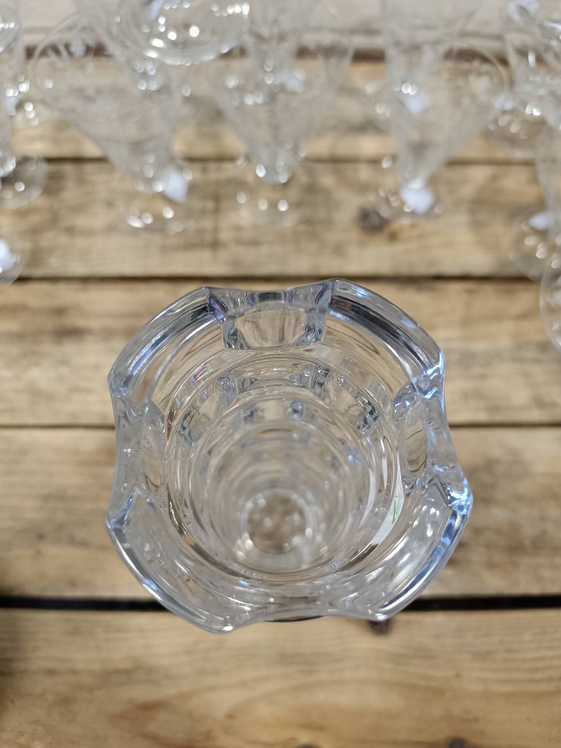 Arques crystal vase