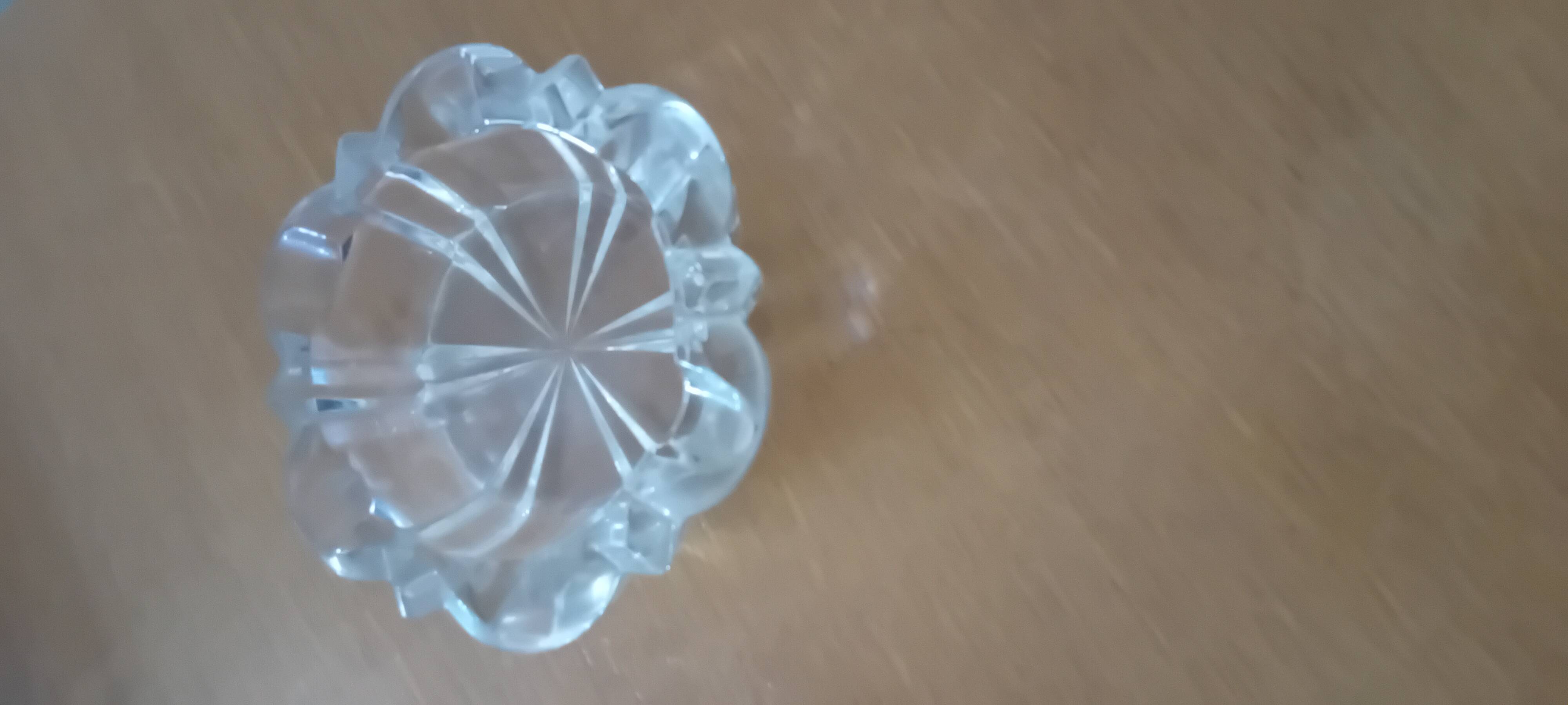 Vintage glass ashtray