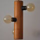 Suspension vintage wood 3 lights