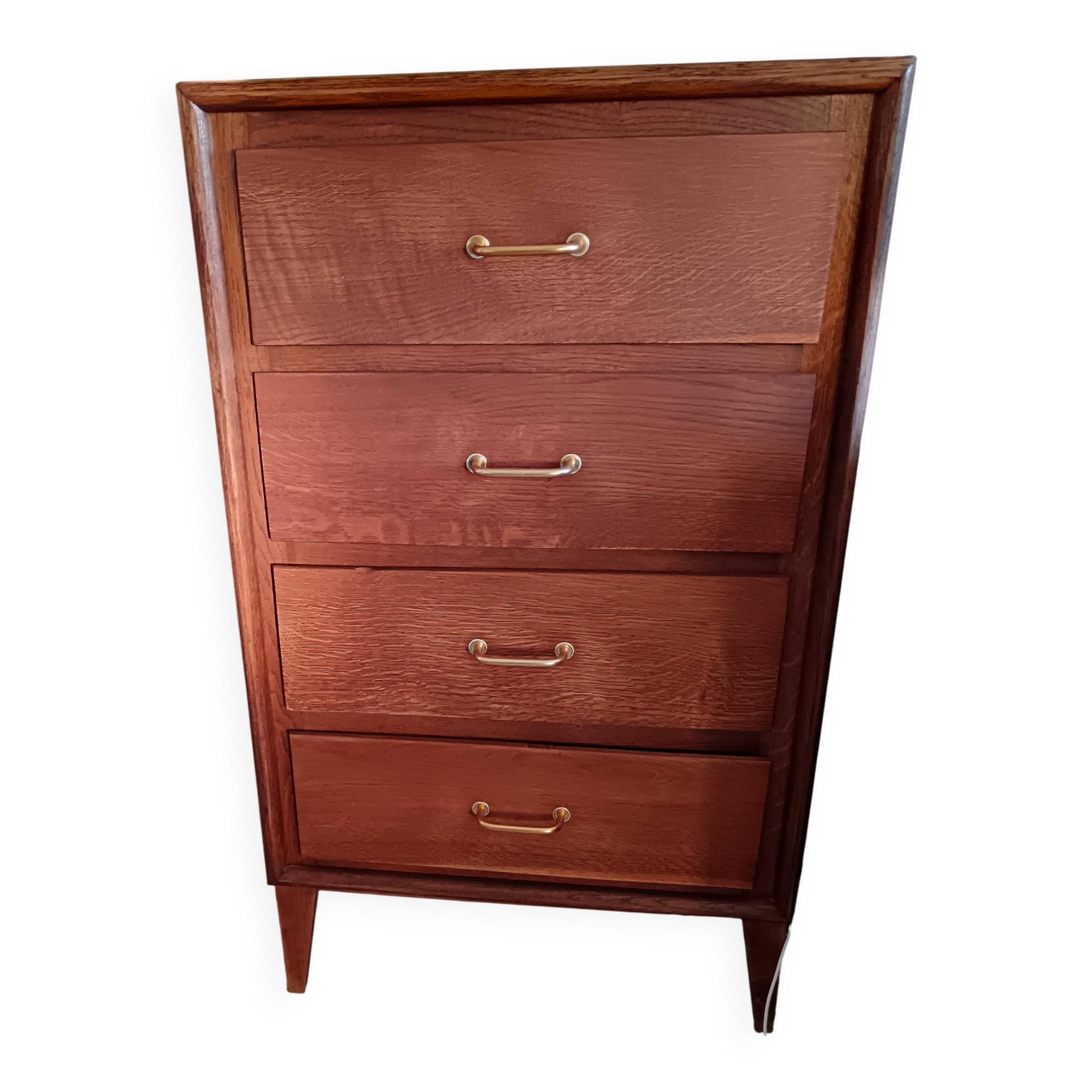 Vintage wooden chest of drawers