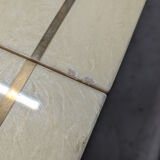 Table laquée blanc Eric Maville