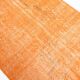 4x8 Pumpink Orange Handmade Vintage Rug, 135x247Cm SK 3194