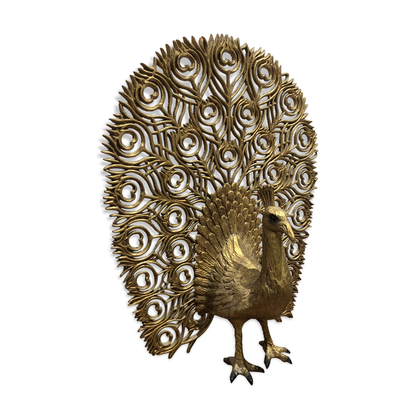 Table lamp in the shape of Peacock