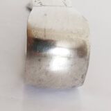 Silver-plated metal sugar or ice cube tongs (ref 5)