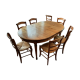 Table and 6 chairs