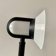 Fase vintage black and white desk lamp