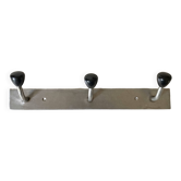 Industrial wall coat rack, 50s