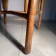 Vintage rattan chair with cane back - Bohemian style