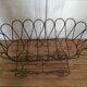 Antique iron plant stand
