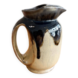 Antique carafe in flamed enamelled ceramic