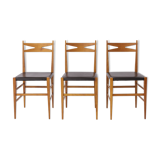 3 Vintage Dining Chairs 1970s - German Design