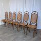 Set of 6 Mid-century Bentwood Cane Dining Chair, Thonet Style, 1970s Yugosl