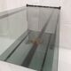 Vintage chrome console