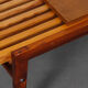 Table basse à lattes par František Mezulanik datant des années 1960