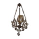 Old bronze chandelier