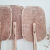 Antique single wooden paddle