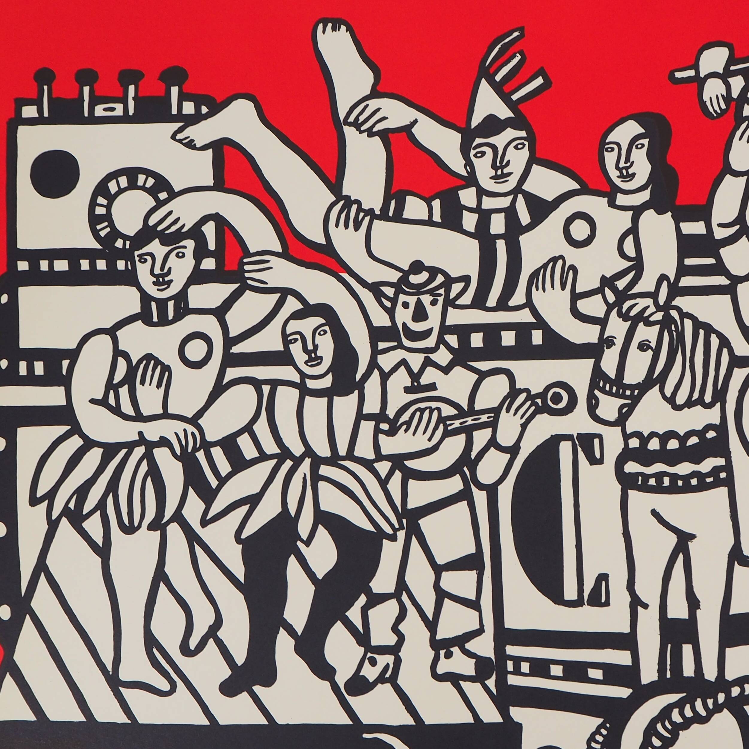 Fernand LÉGER: The great circus parade, signed lithograph