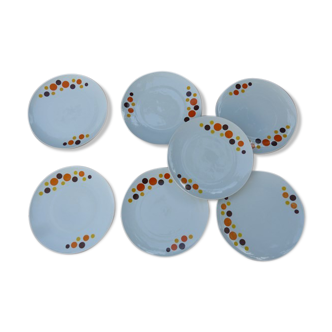 Flat plates vintage décor peas