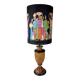 Hand-painted lampshade ambient lamp