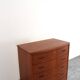 Commode danoise en teck du milieu du siècle, années 1960.