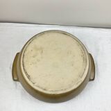 Large stoneware basin with handles