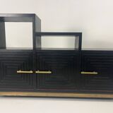 Meuble buffet asymétrique des années 1990