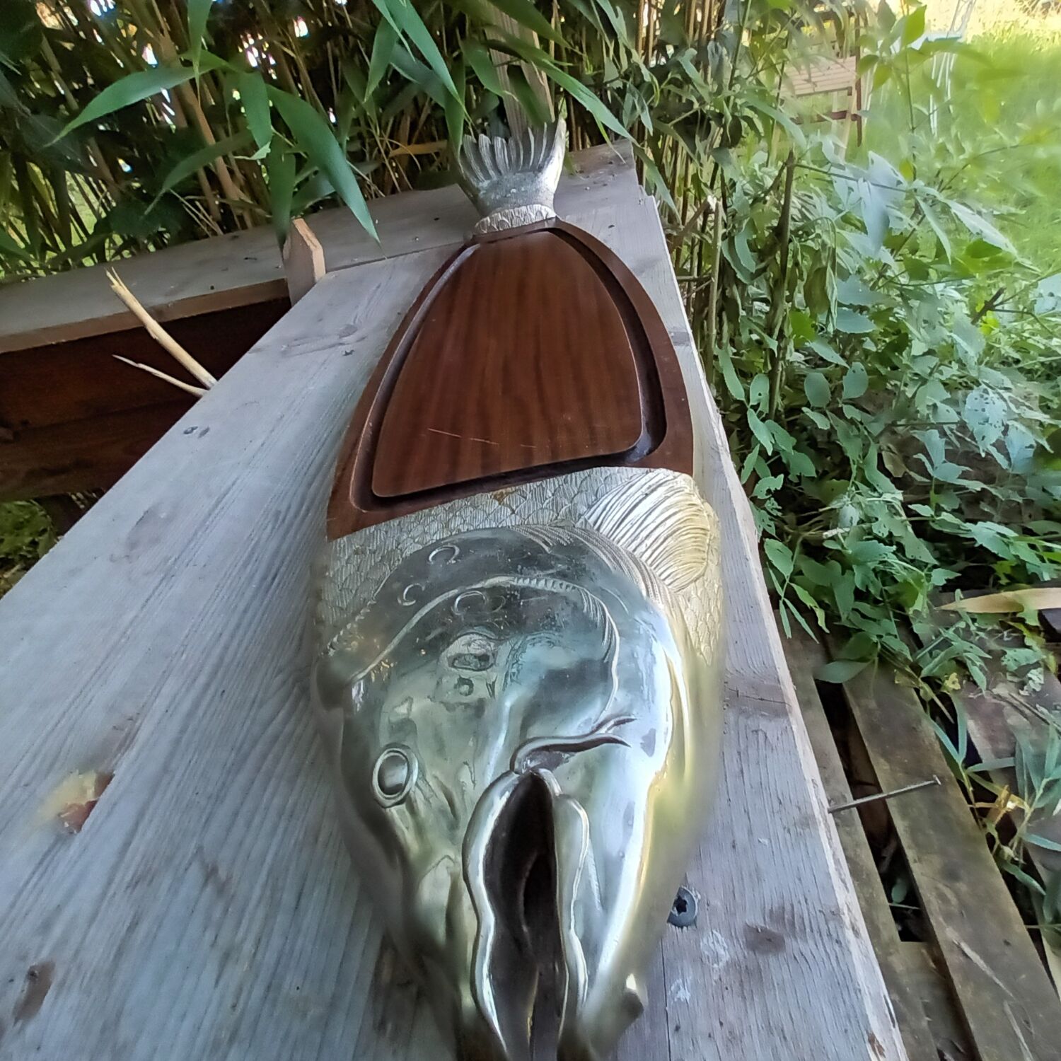 Vintage ICPMO fish tray