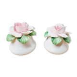 Pink salt and pepper