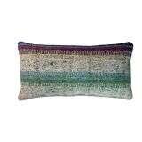 Vintage turkish kilim cushion cover , 30 x 60 cm