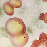 Plate presentation slip pattern fruit salines baths