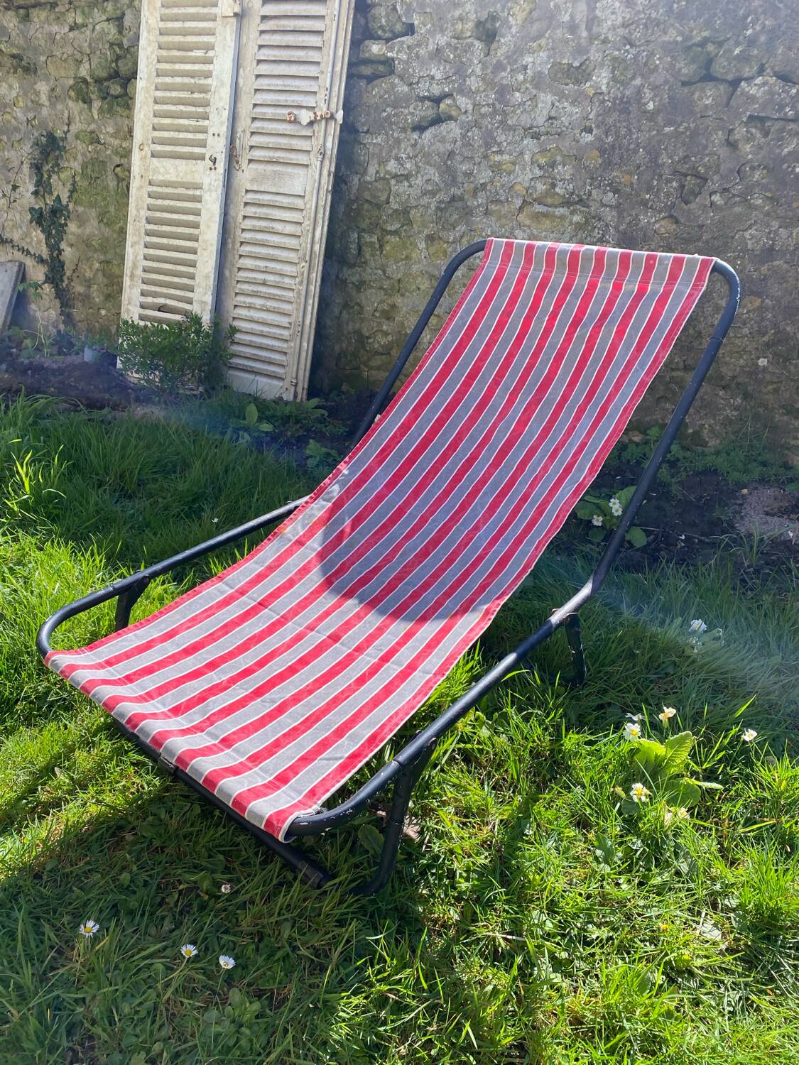 Vintage deckchair RDA