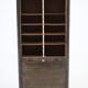 1960s beech tambour cabinet, czechoslovakia