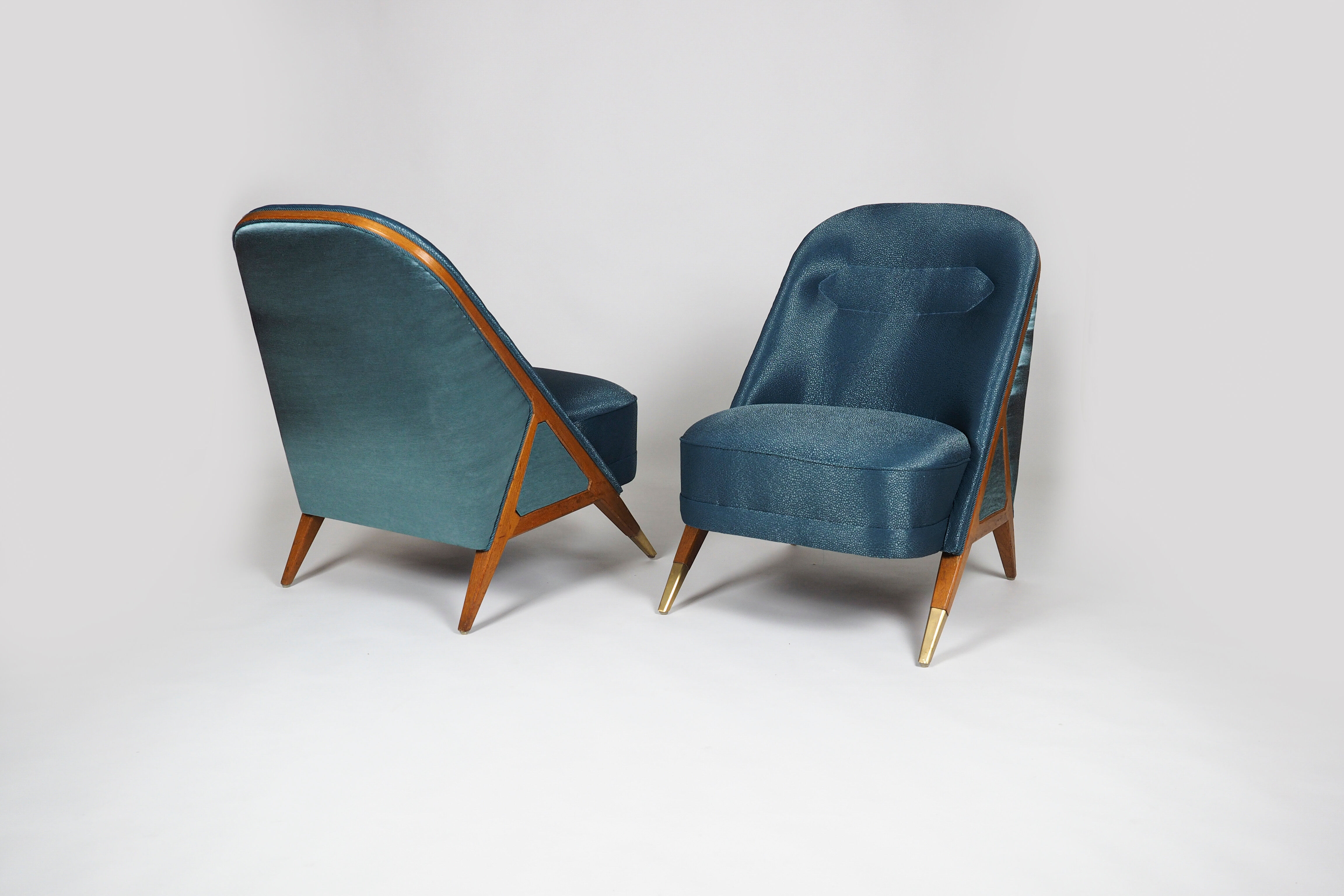 Scandinavian art deco loungechairs
