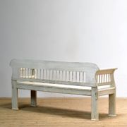 Antique pine bench, 1900s