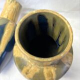 Pairs of Denbac earthenware vases
