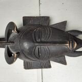 Masque africain avec ibis