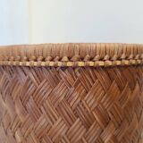 Antique basket in fine wickerwork