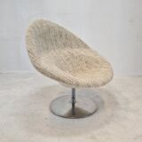 Big Globe Armchair with Ottoman by Pierre Paulin for Artifort, 1970s