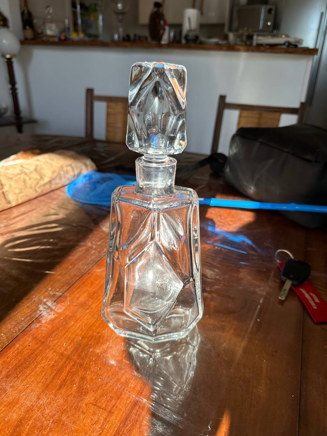 Carafe à alcool en cristal de Sèvres