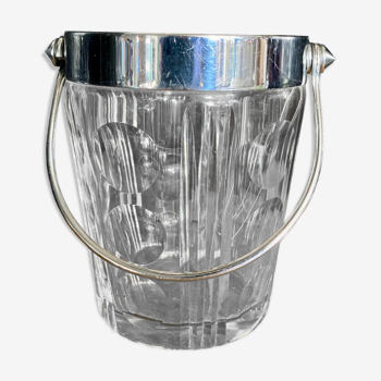 Crystal ice bucket