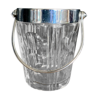 Crystal ice bucket