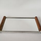 rectangular art deco mirror tray 1930 25 x 40 cm