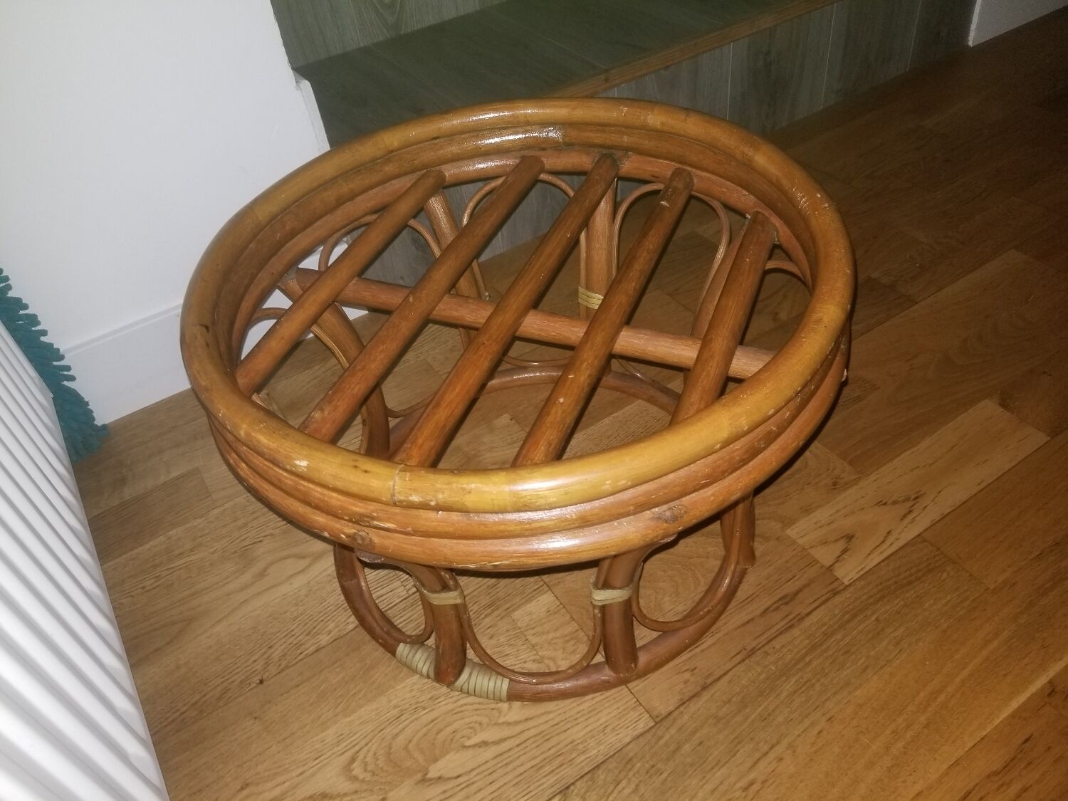 Rattan stool